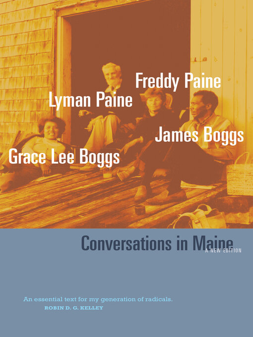 Title details for Conversations in Maine by Grace Lee Boggs - Available